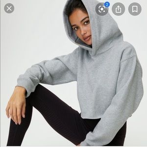 TNA perfect hoodie crop